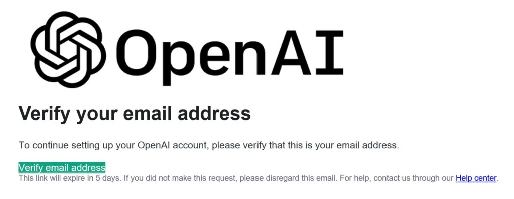 メールでリンクが届くので、クリックして、メールアドレスを認証