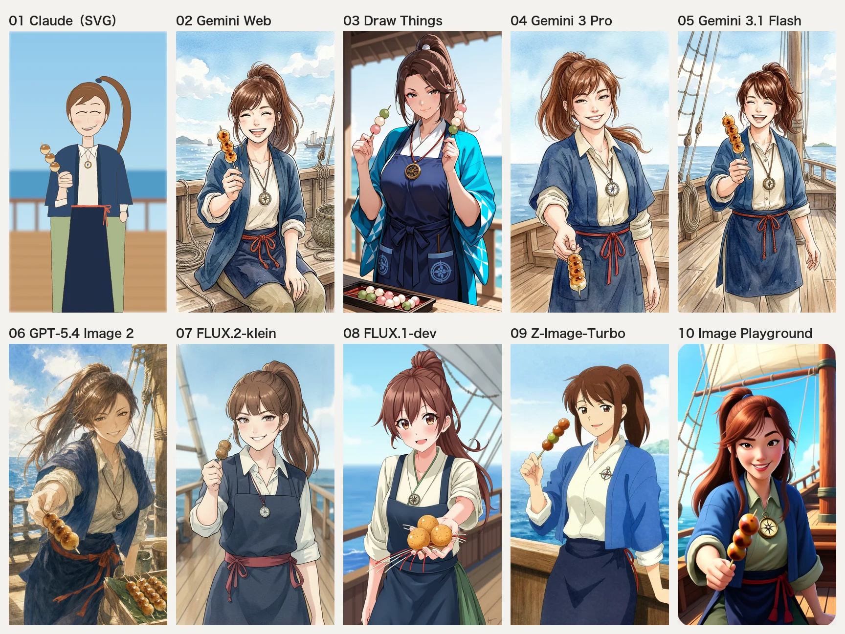 画像生成AI10種類の比較